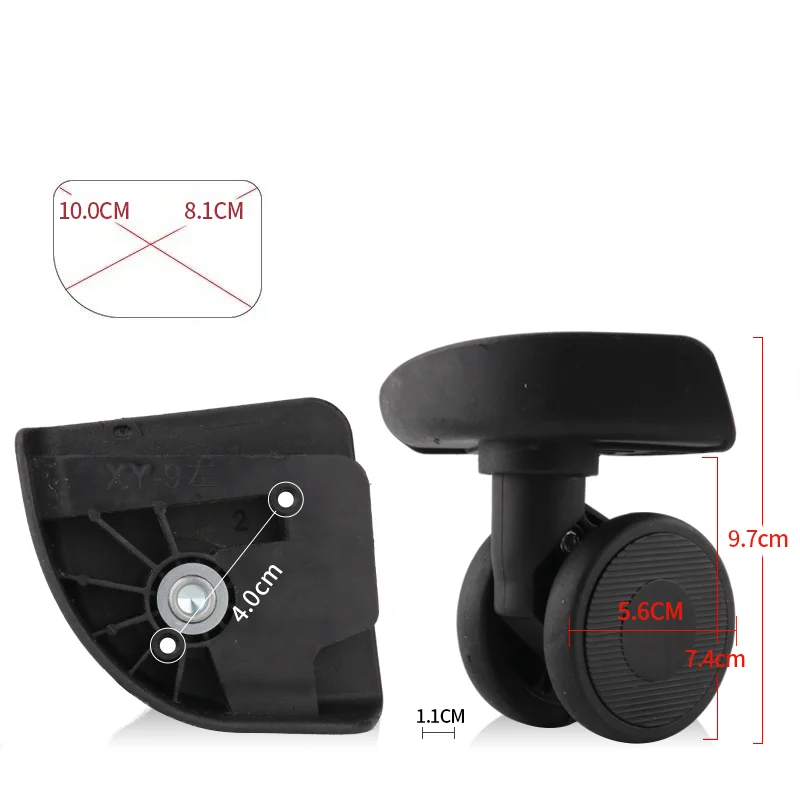 Roulettes de valise silencieus - Silent Replacement Luggage Wheels avis et prix
