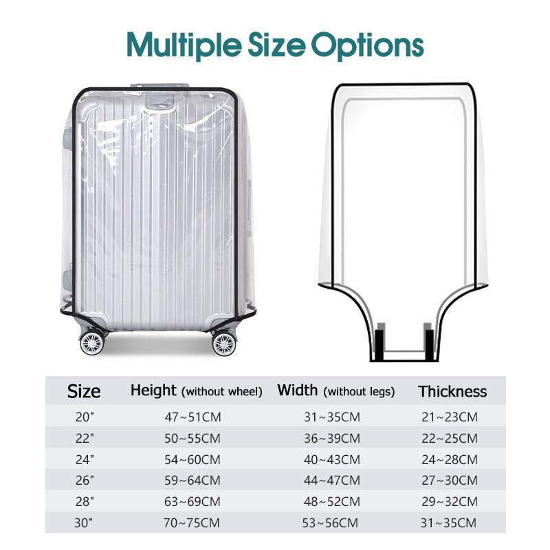 Housse de protection transpare - Luggage Protective Cover Transparent avis et prix